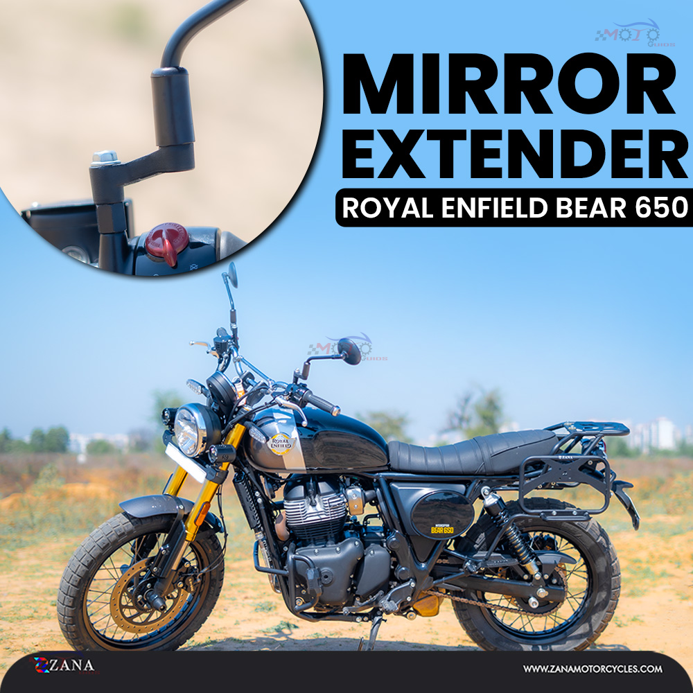 Zana- MIRROR EXTENDER ALUMINUM FOR BMW 310 GS